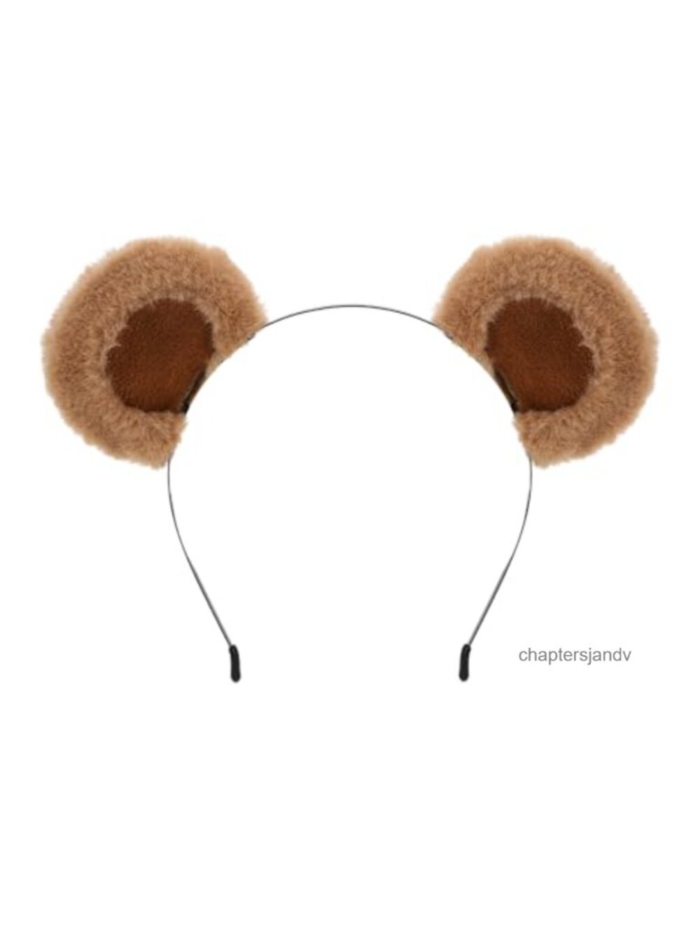 Bear Ears Headband Cute Movable Hairband Adult Animal Costume Soft Makeup